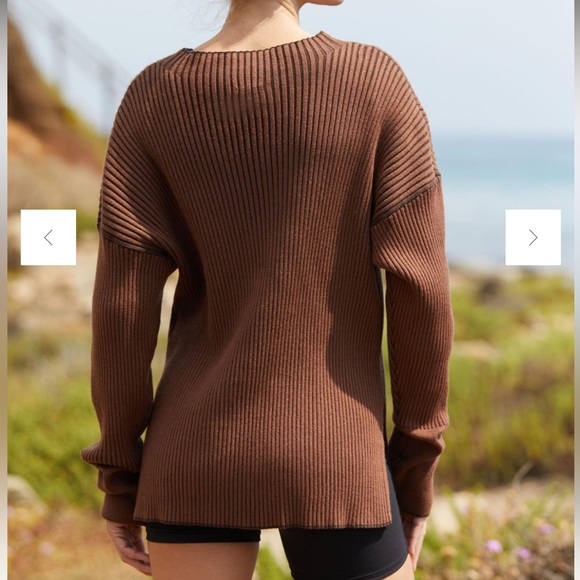 VARLEY Emile Rib  Knit Sweater - Picture 3 of 9